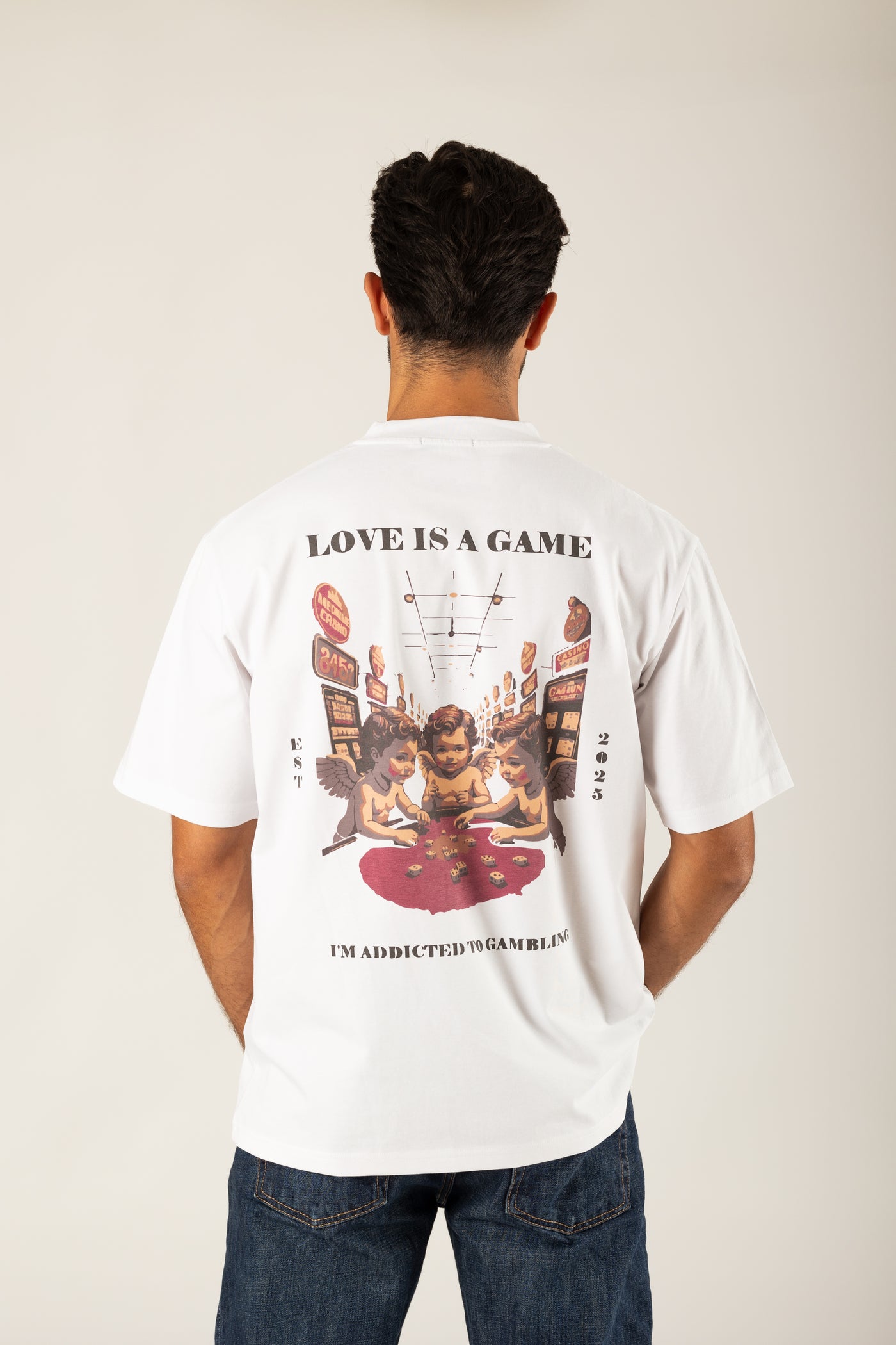 T-shirt Love is Game
