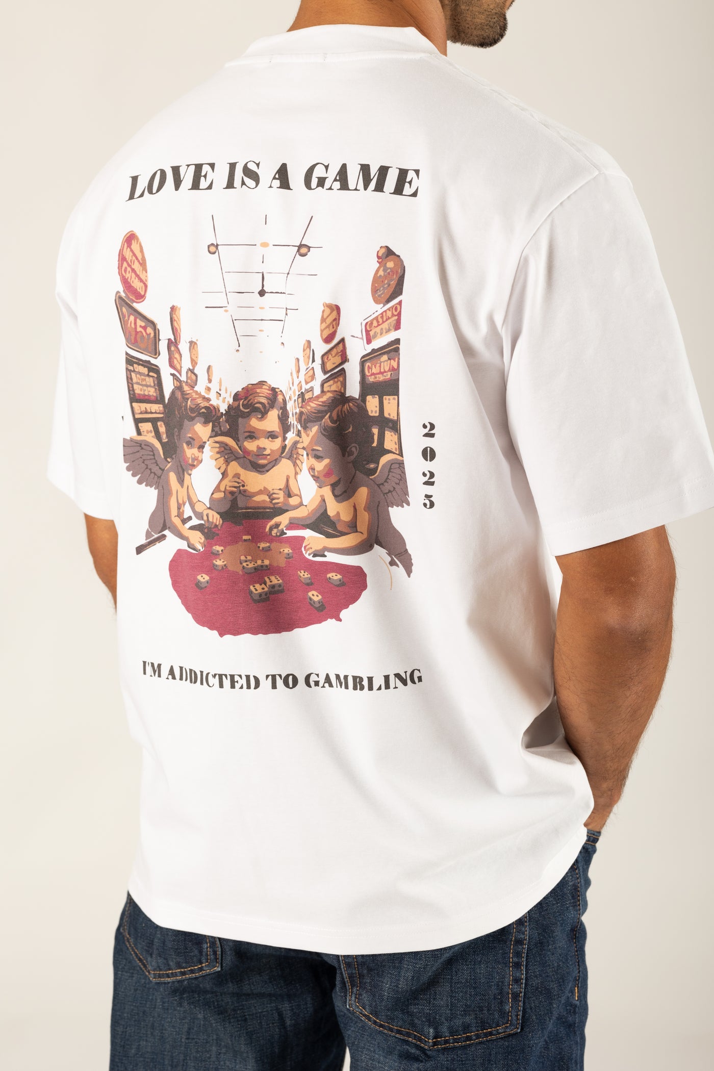 T-shirt Love is Game