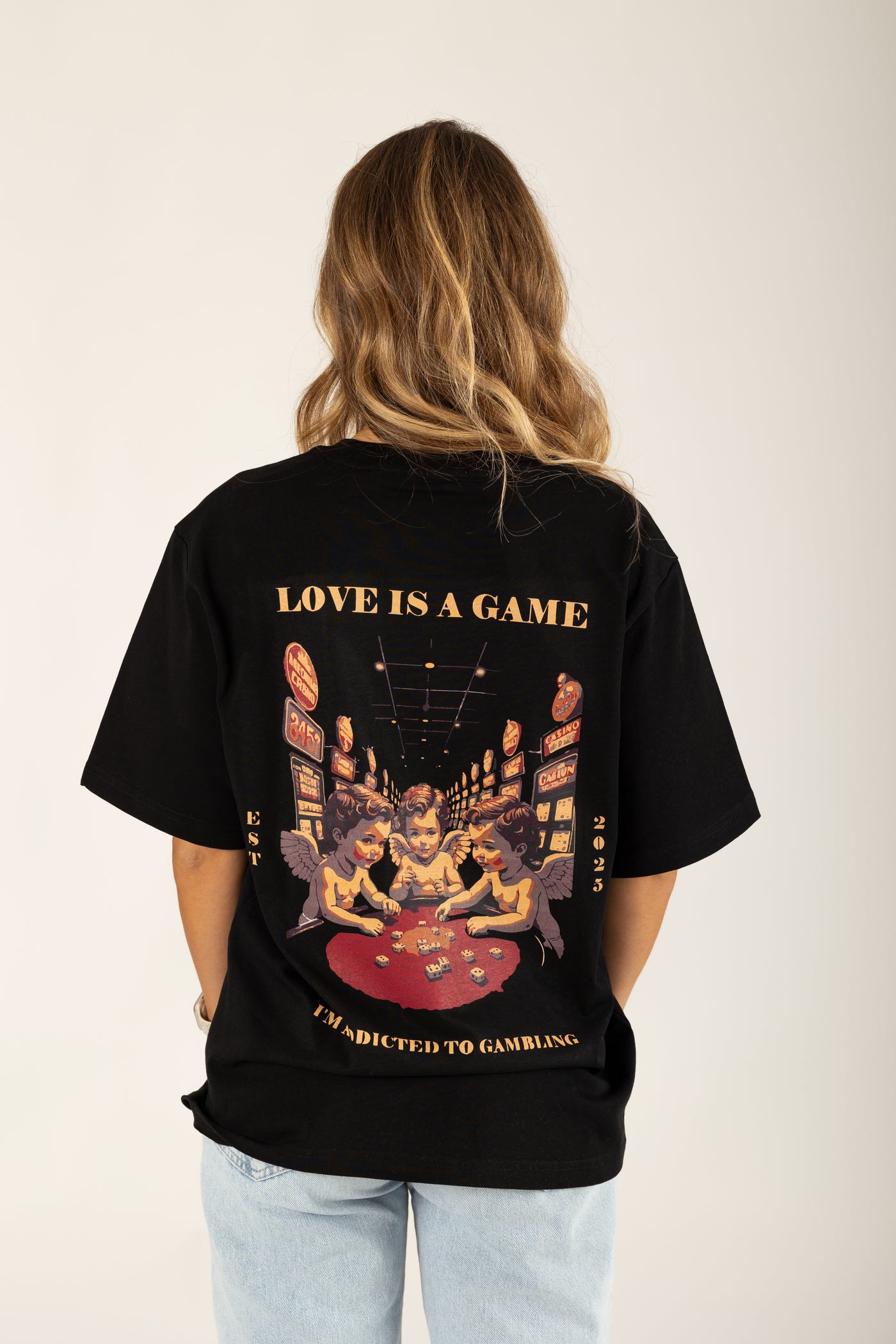 T-shirt Love is Game