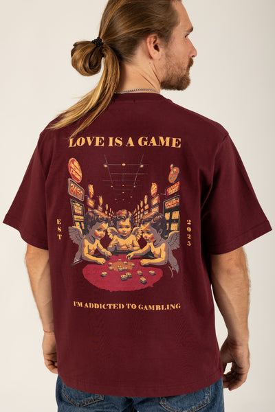 T-shirt Love is Game