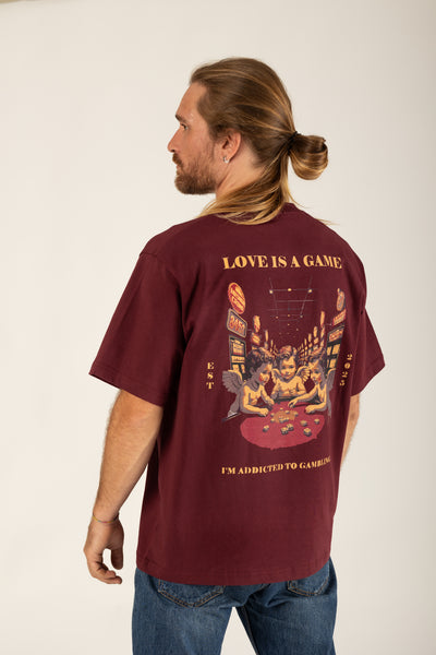 T-shirt Love is Game