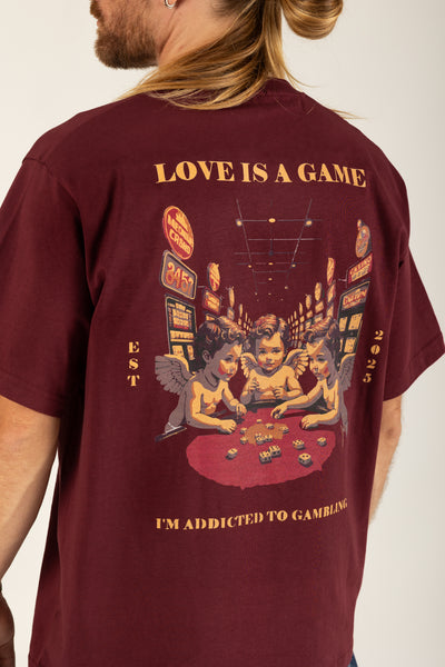 T-shirt Love is Game