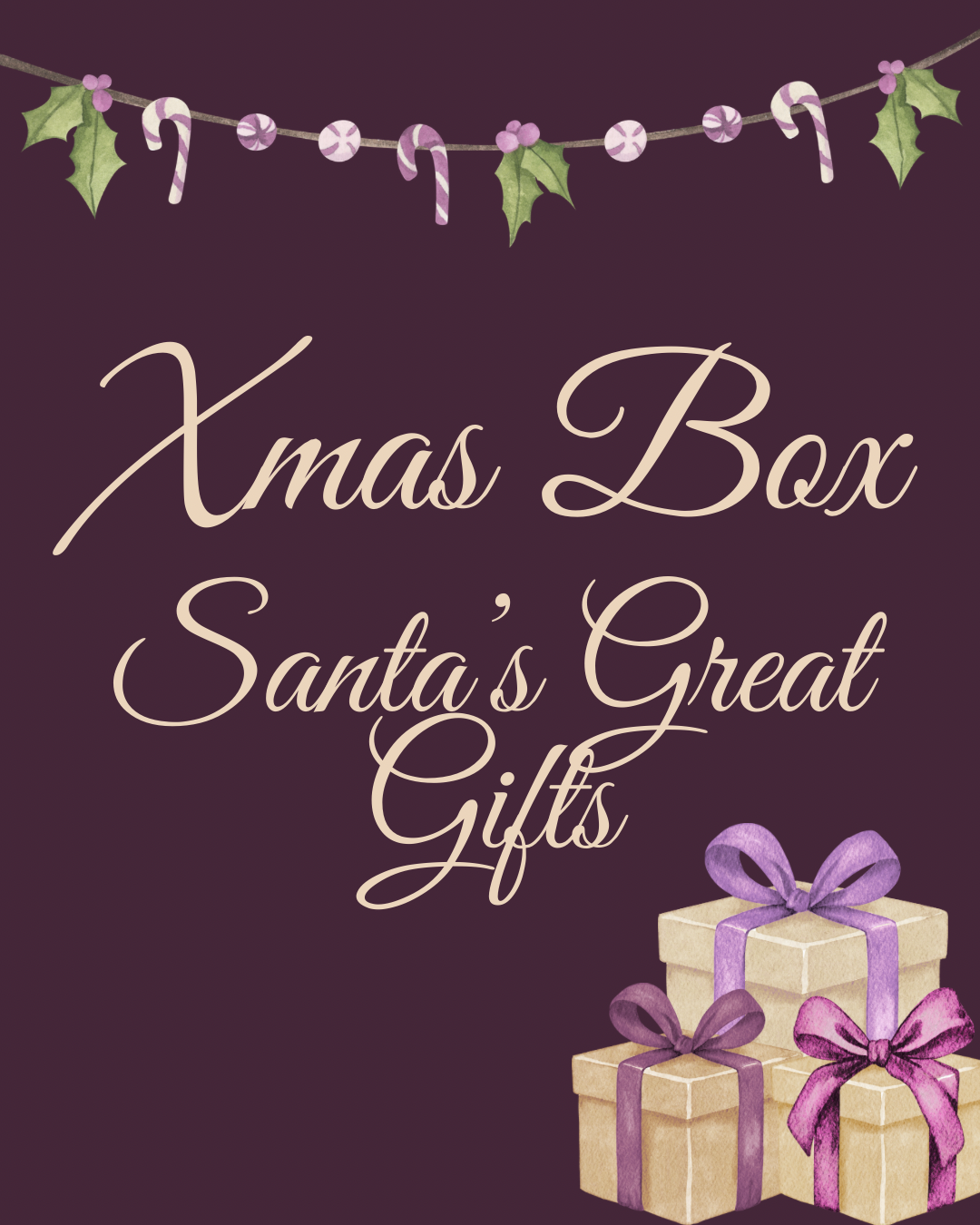 Box Santa’s Great Gifts